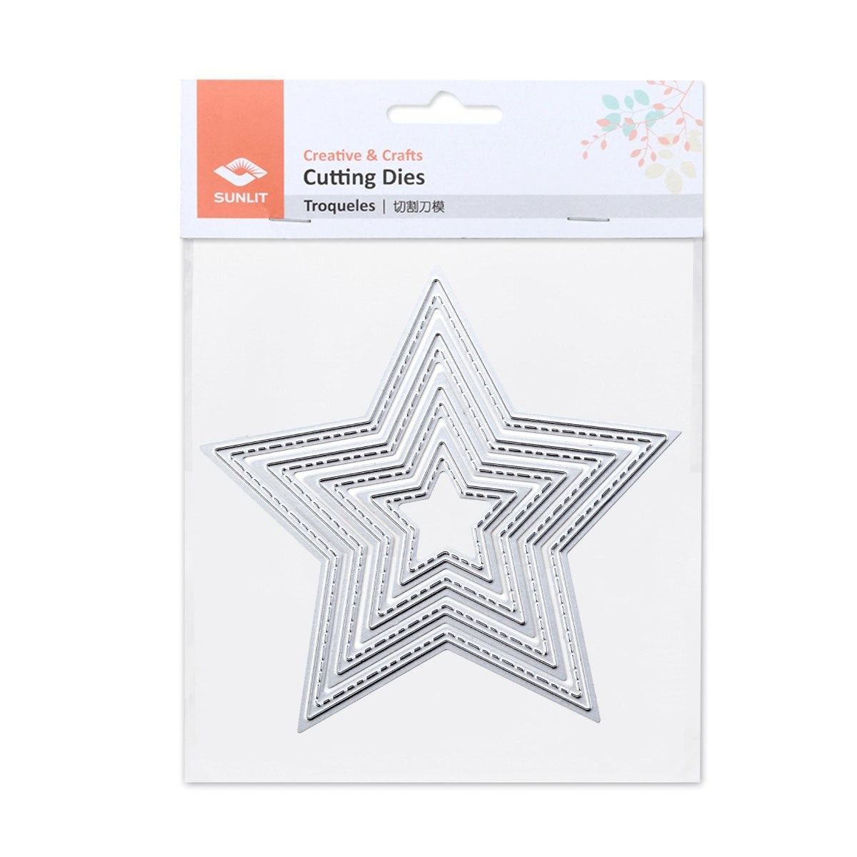 Faca de Corte Estrelas 12x12cm - Sunlit