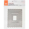 Faca de Corte Moldura Retangular Escalope 10.7X13.7Cm - Sunlit