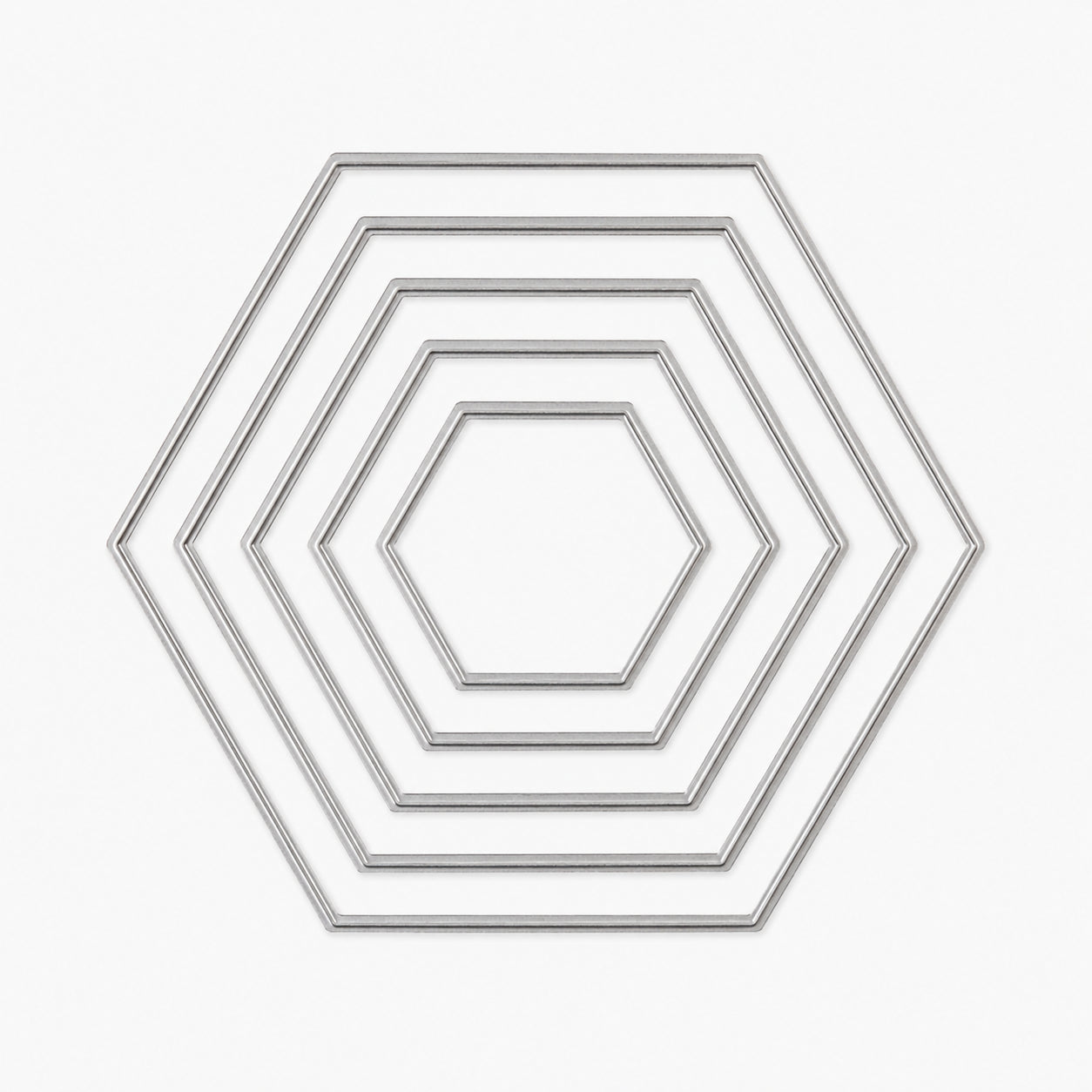 Faca de Corte Moldura Hexagonal 11.27X11.25Cm - Sunlit
