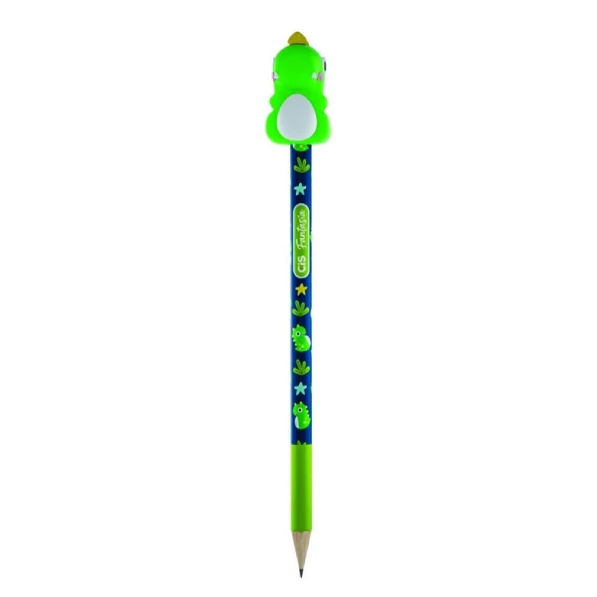 Lapis de Grafite Fantasia Animais Hb com Borracha - Sortidas - Cis