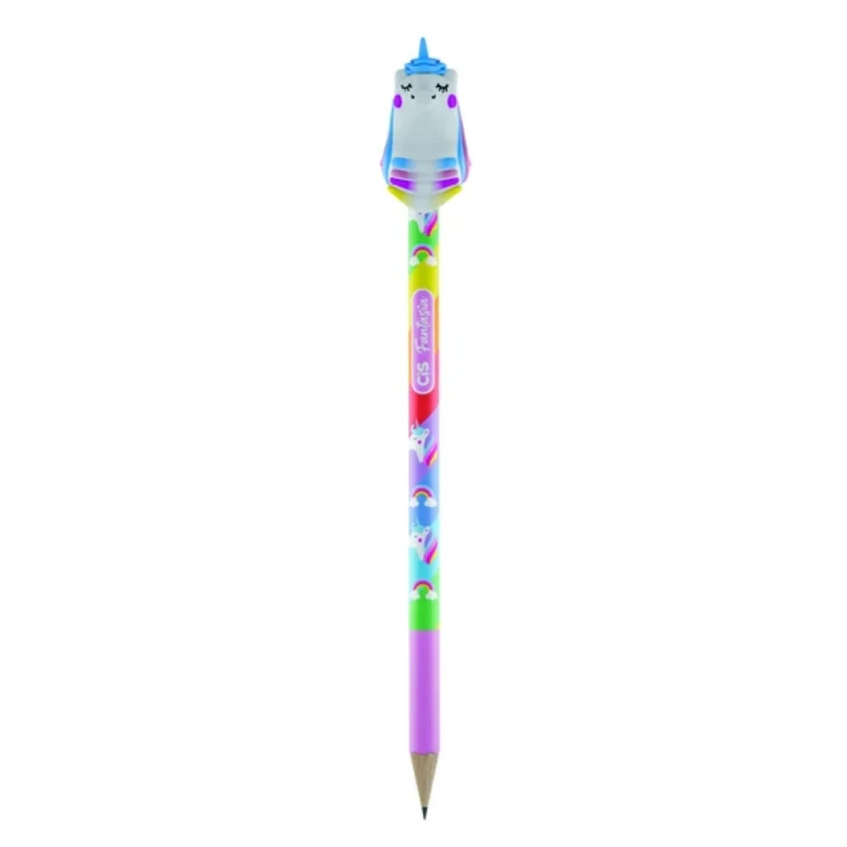 Lapis de Grafite Fantasia Animais Hb com Borracha - Sortidas - Cis