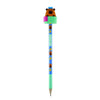 Lapis de Grafite Fantasia Animais Hb com Borracha - Sortidas - Cis