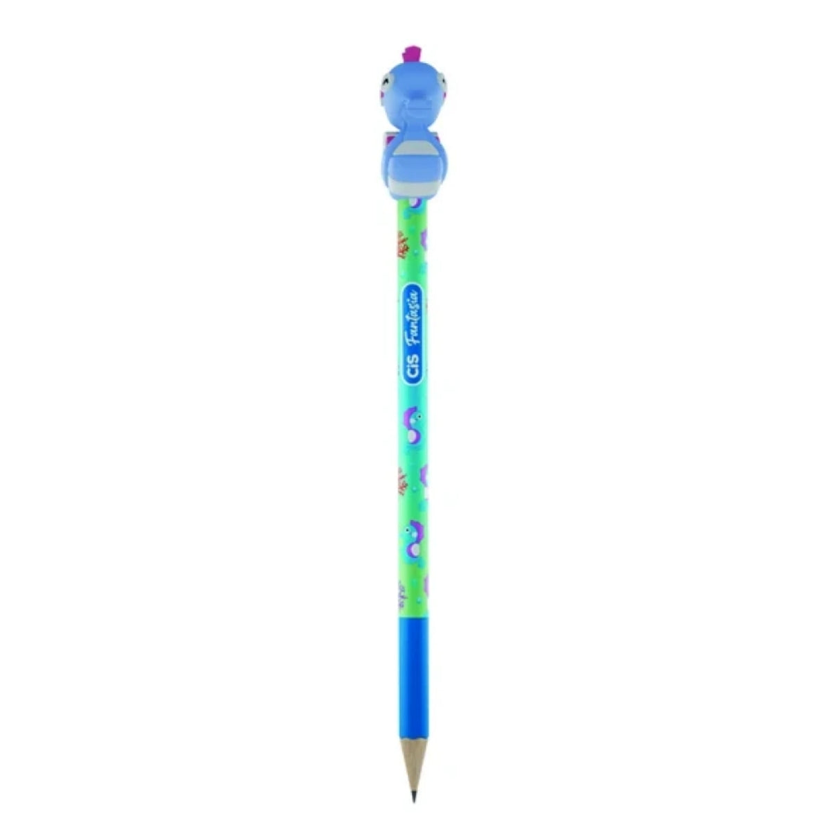Lapis de Grafite Fantasia Animais Hb com Borracha - Sortidas - Cis