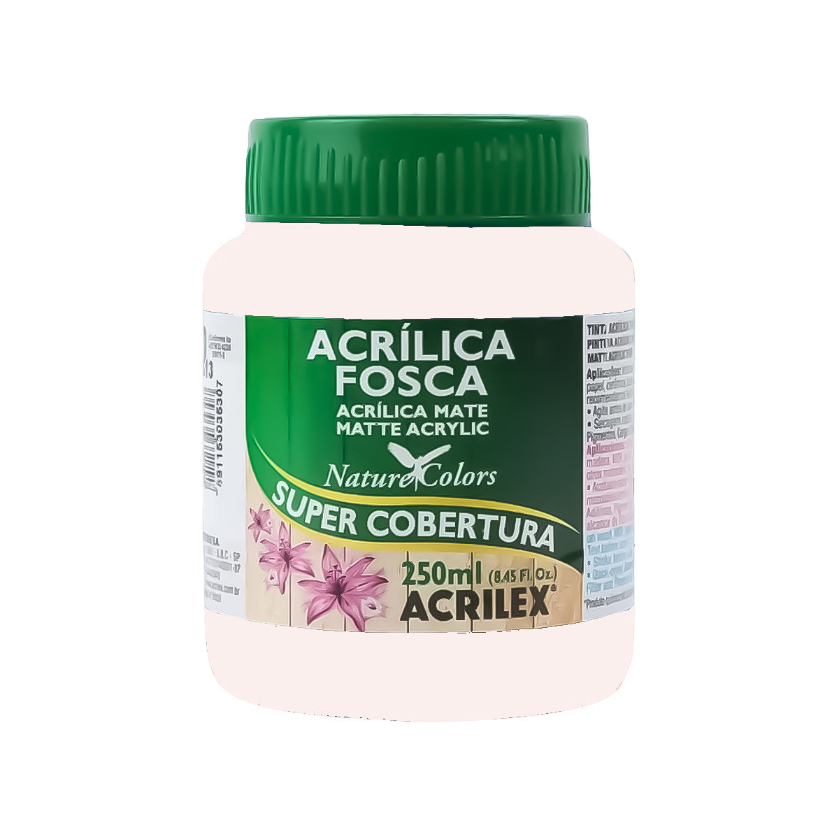 21653-tinta-acrilica-acrilex-fosca-250ml-813---rosa-bebe-350087