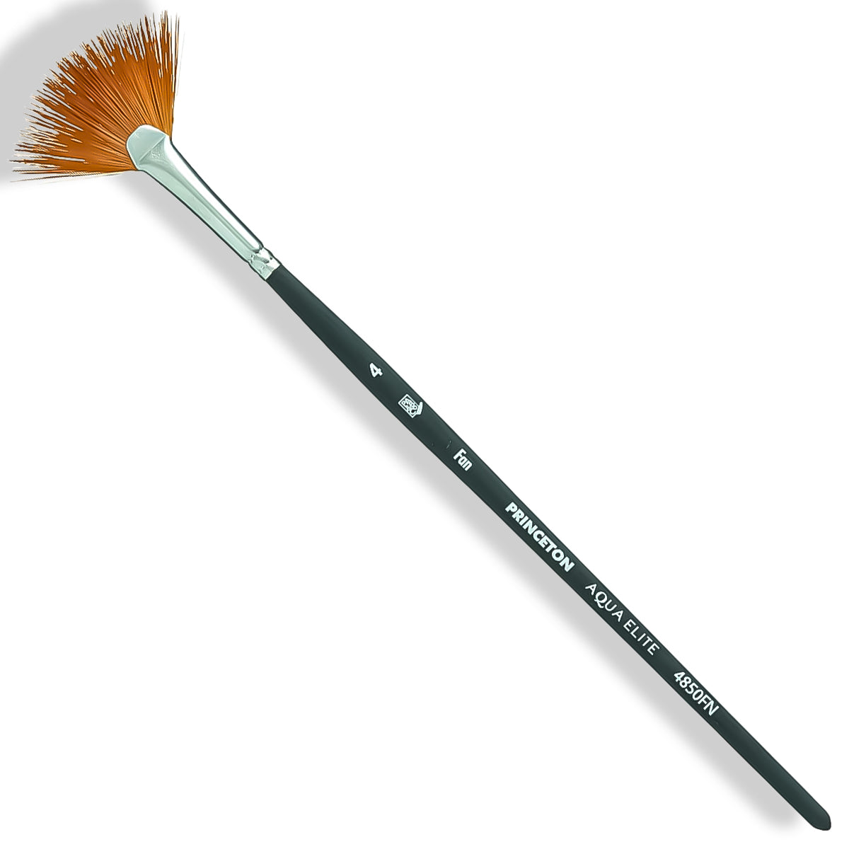 Pincel Profissional Princeton Ae Leque Kolinsky Sintetico Cabo Curto 4