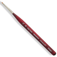 Pincel Profissional Princeton Velvetouch Lingua de Gato Sintetico Cabo Curto 1/16