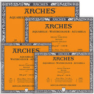 Bloco Aquarela Arches 300 g/m² Grao Rugoso