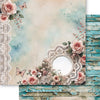 Papel para Scrapbook Dupla Face Coleção Conjunto Aconchego Vintage 30,5x30,5cm para Scrapbook e Papelaria Criativa Sd-1375 - Litoarte