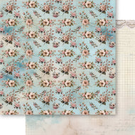 Papel para Scrapbook Dupla Face Coleção Conjunto Aconchego Floral 30,5x30,5cm para Scrapbook e Papelaria Criativa Sd-1376 - Litoarte