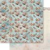 Papel para Scrapbook Dupla Face Coleção Conjunto Aconchego Floral 30,5x30,5cm para Scrapbook e Papelaria Criativa Sd-1376 - Litoarte