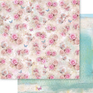 Papel para Scrapbook Dupla Face Primavera 30,5x30,5cm para Scrapbook e Papelaria Criativa Sd-1388 - Litoarte
