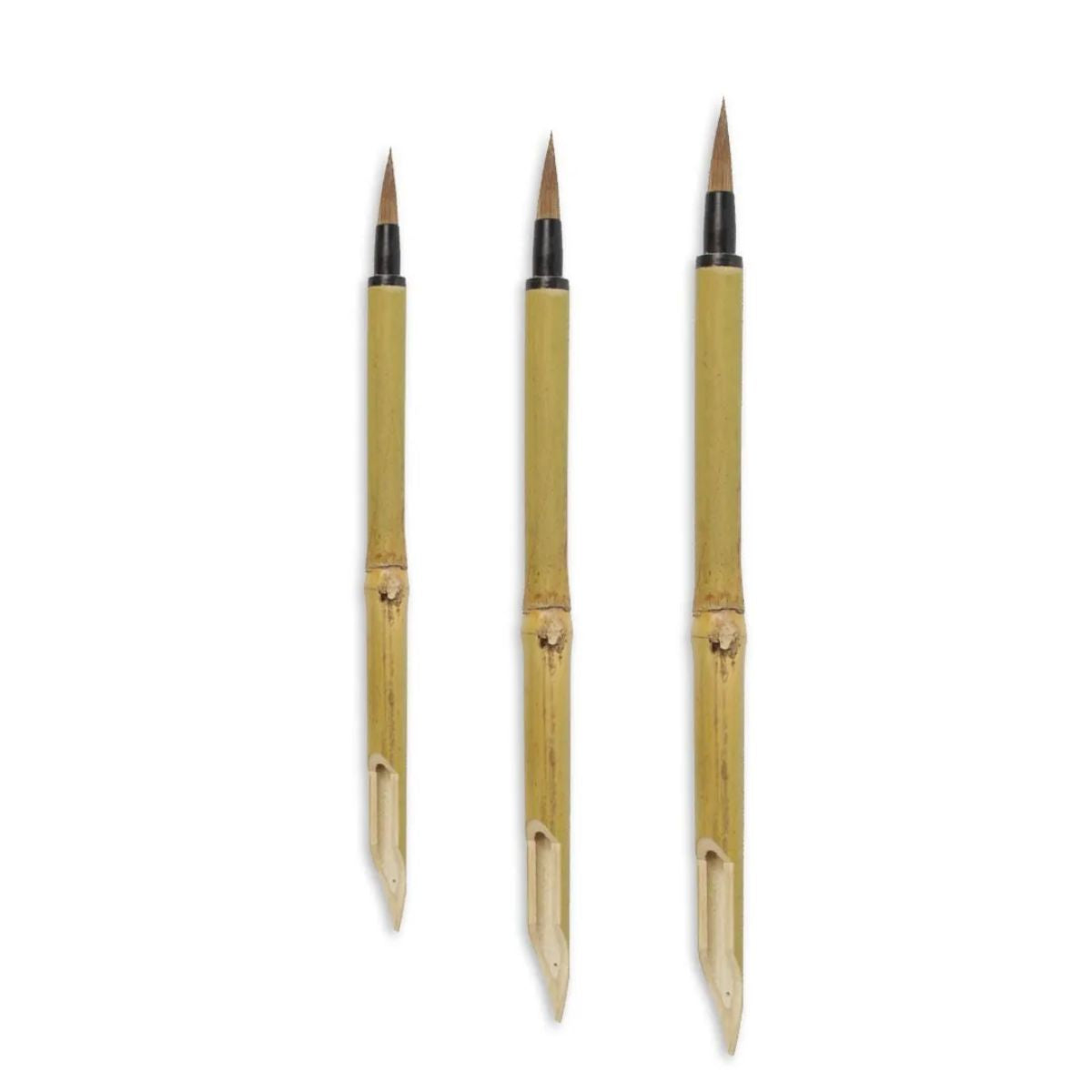 Pincel de Bambu com Pena Sinoart