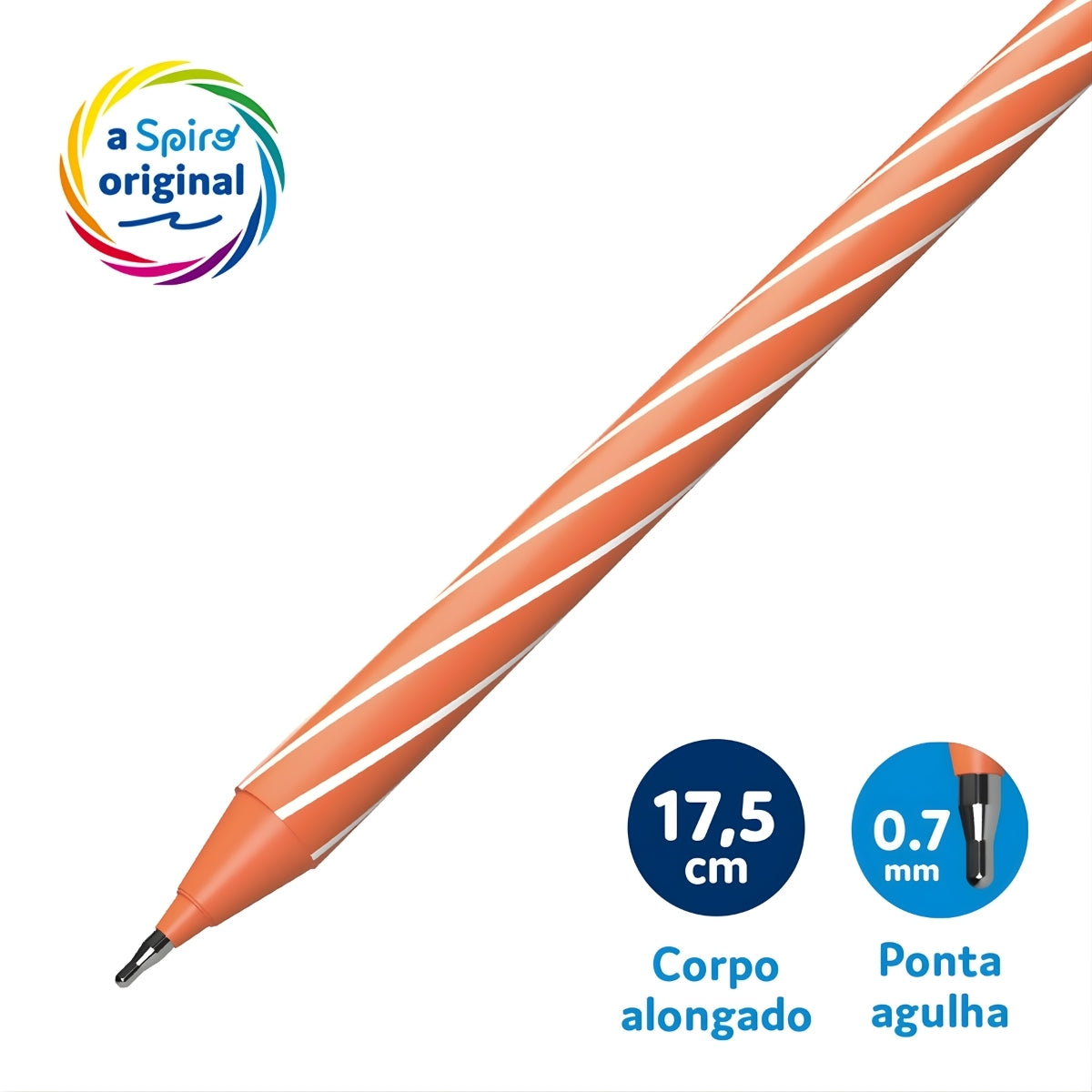 Estojo Caneta Esferográfica Spiro Rollerset 29 Unidades - 5.7669 - Cis