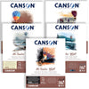 Bloco Canson Mi-teintes Velvet 430g 24x32cm 12 Folhas