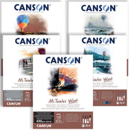 Bloco Canson Mi-teintes Velvet 430g 32x41cm 12 Folhas