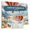 Kit Pintura Numerada Terapêutica Sinoart 40x50cm