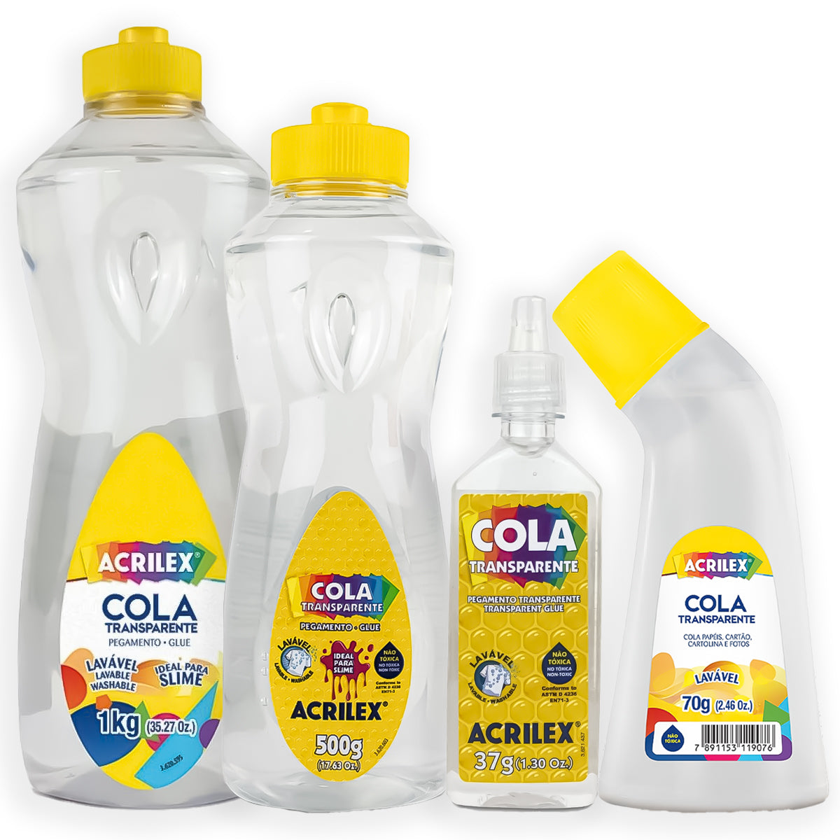 Cola Transparente Acrilex 