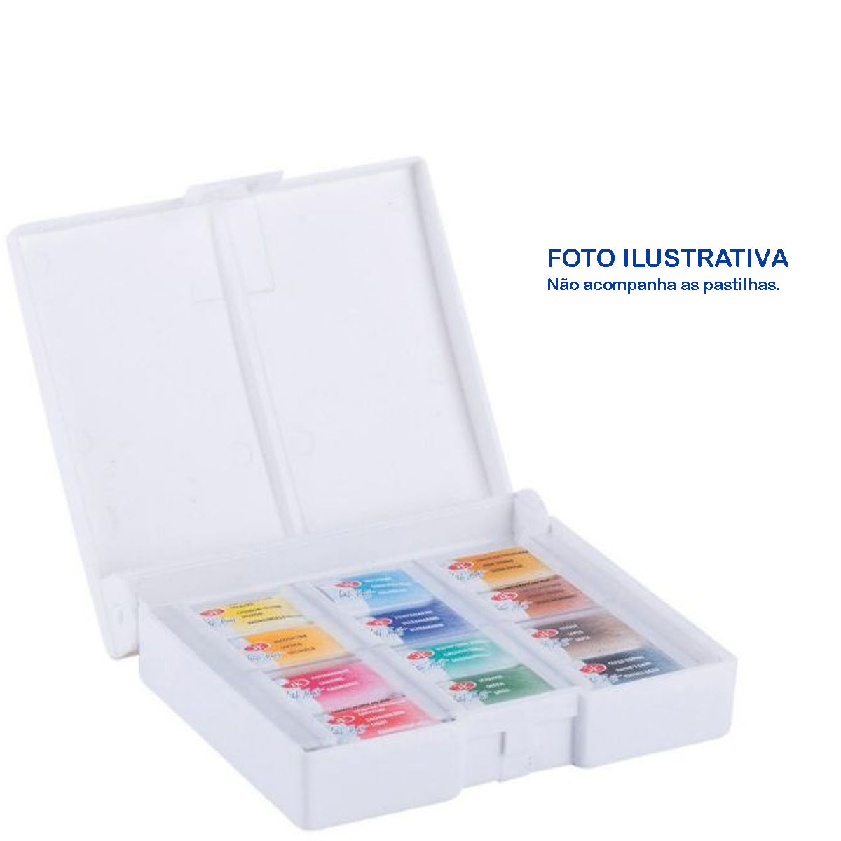 Estojo Vazio Aquarela 12 Pastilhas White Nights - Daniel Smith