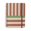 Planner Permanente Wire-o Cicero A5 14,8x21cm Semanal com Notas Mocha Pistache 100 Folhas 