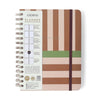Planner Permanente Wire-o Cicero A5 14,8x21cm Semanal com Notas Mocha Pistache 100 Folhas 