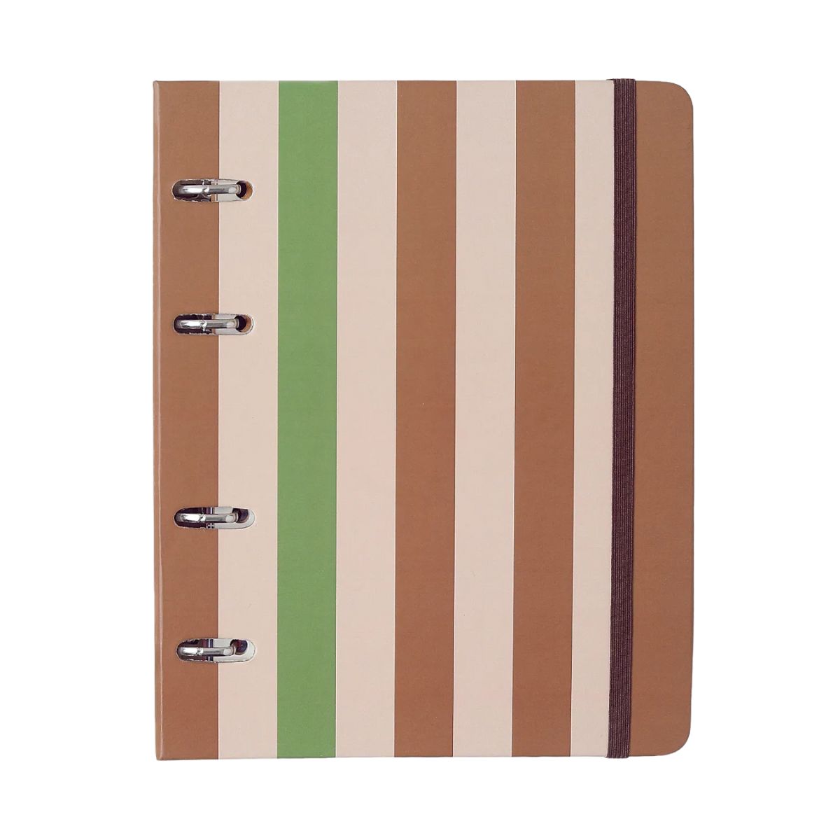 Caderno Criativo Argolado Cicero Office Duo A5 80 Folhas Pautado e Pontado - Mocha Pistache
