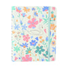 Caderno Organizador Wire-o Cicero 17x24cm 90 Folhas Cisne Floral Off White Pautado e Pontado