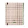 Caderno Organizador Wire-o Cicero 17x24cm 90 Folhas Mocha Pistache Chocolate Pautado e Pontado