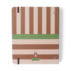 Caderno Criativo Argolado Cicero 17x24cm 100 Folhas Pautado - Mocha Pistache Curto