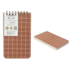 Bloco Wire-o Cicero 12x20cm 80 Folhas Pautado - Mocha Pistache Chocolate