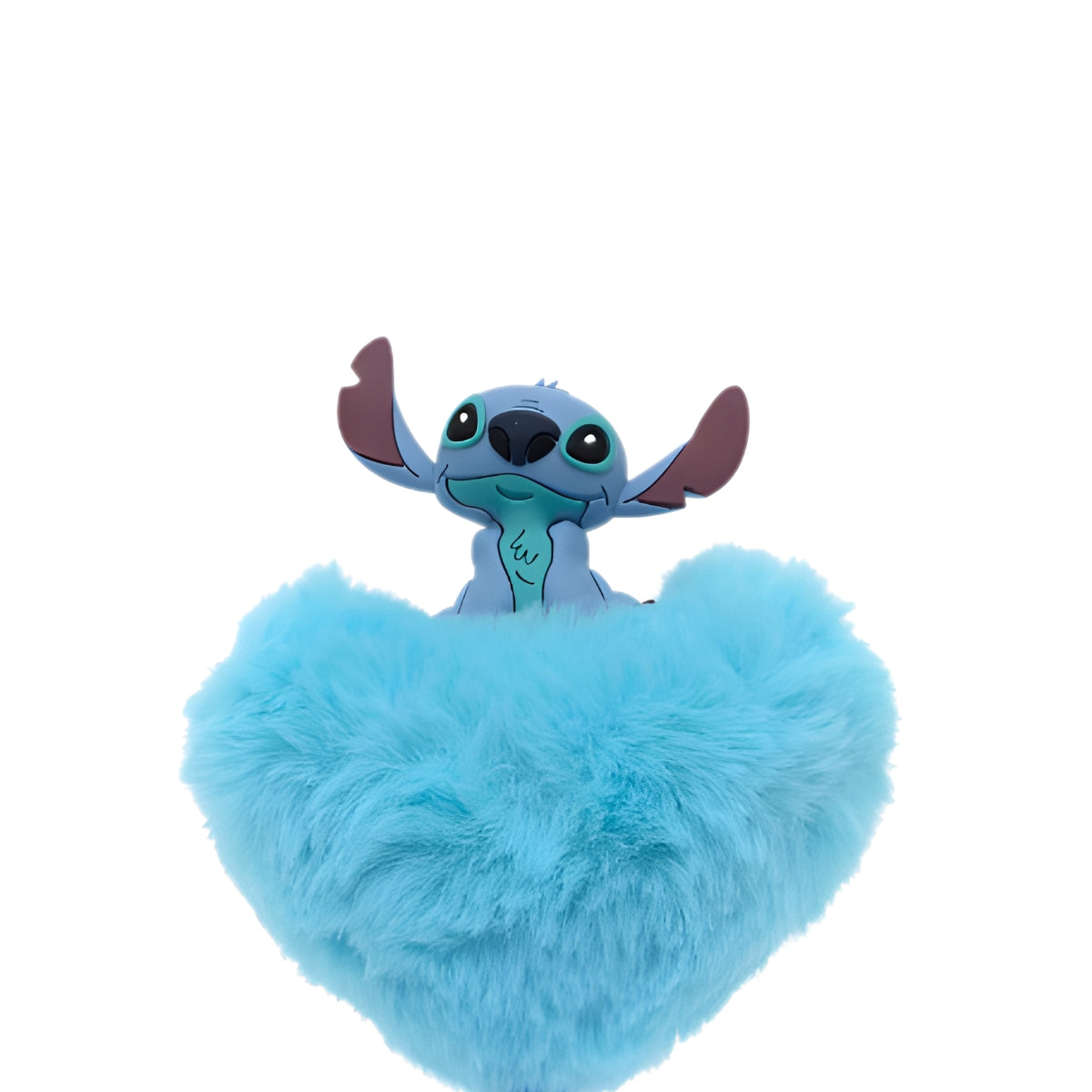 Caneta Coração Plush Stitch Ponta 0,7 Escrita Azul - Molin