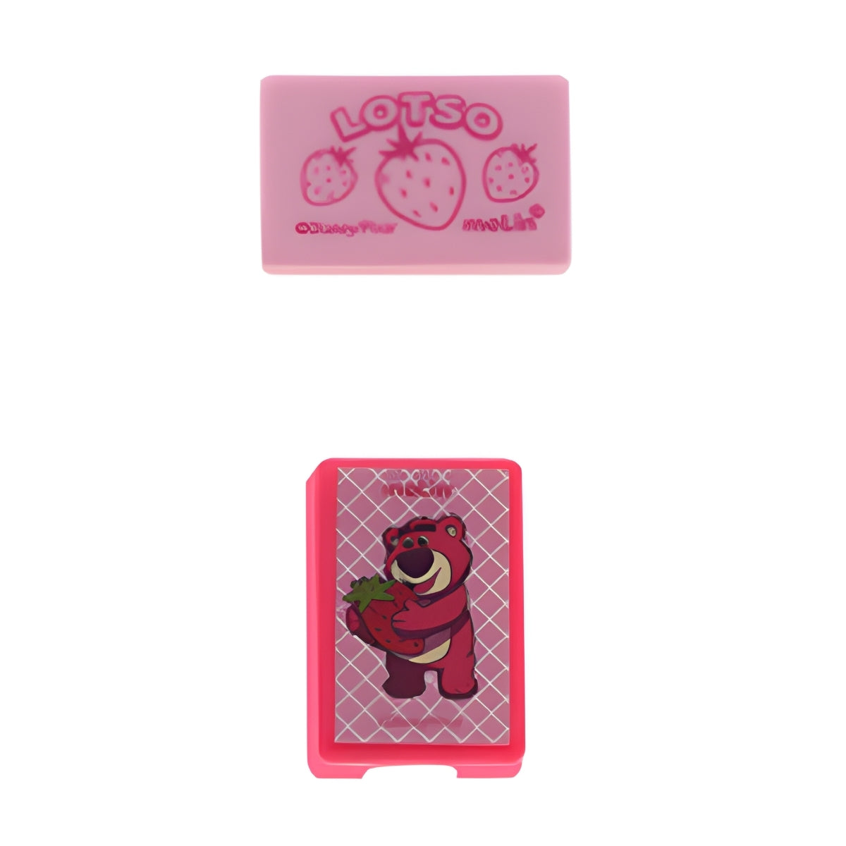 Kit Escolar Lotso 2 Lápis 1 Apontador 1 Borracha - Molin