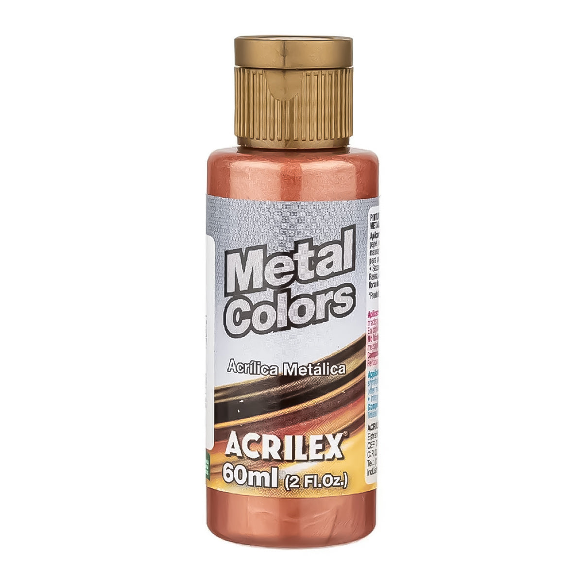 Tinta Acrilica Acrilex Metal Colors 60ml