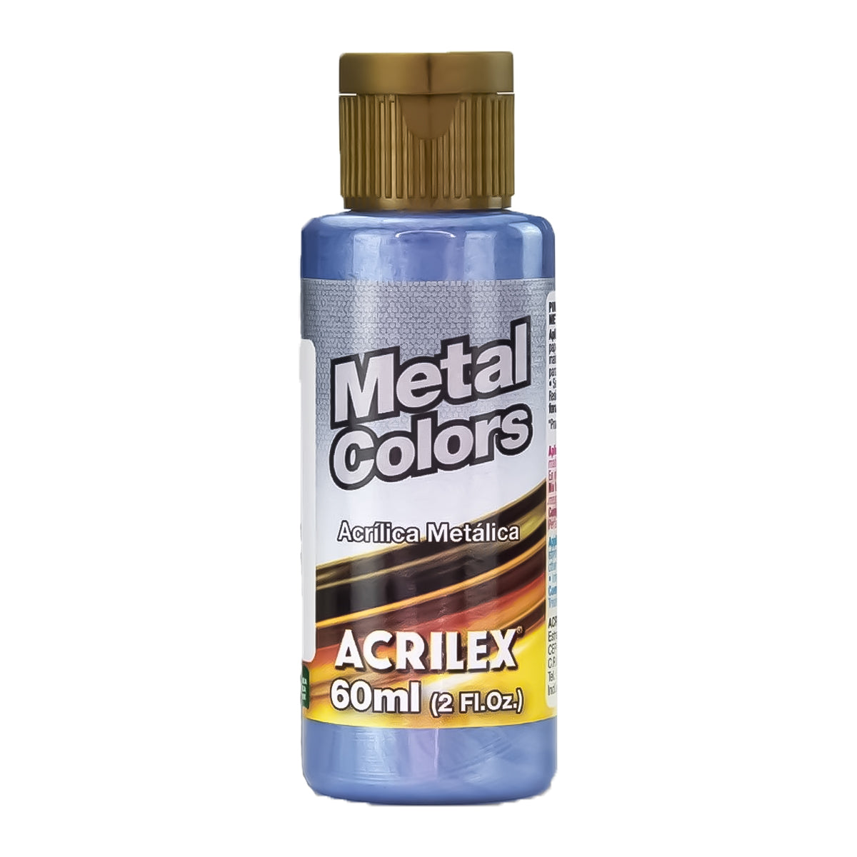 Tinta Acrilica Acrilex Metal Colors 60ml