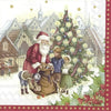 Guardanapo para Decoupage Ihr 33x33 Mercado de Natal de Brinquedos C/ 20 Unidade