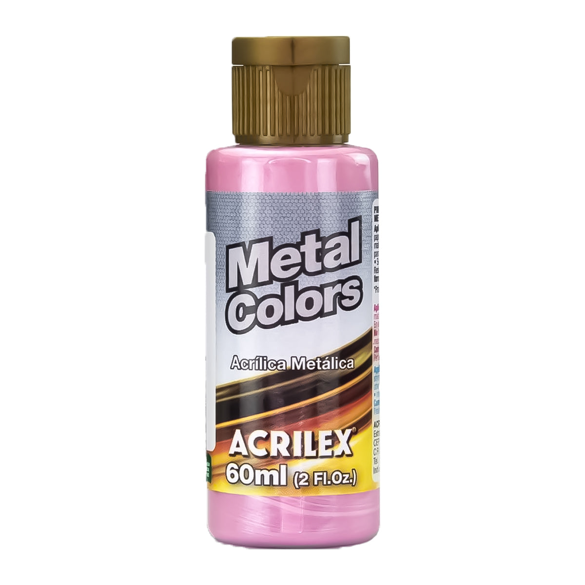 Tinta Acrilica Acrilex Metal Colors 60ml