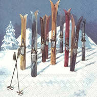 Guardanapo para Decoupage Ihr 33x33cm com 20 Unidades - Pausa na Neve