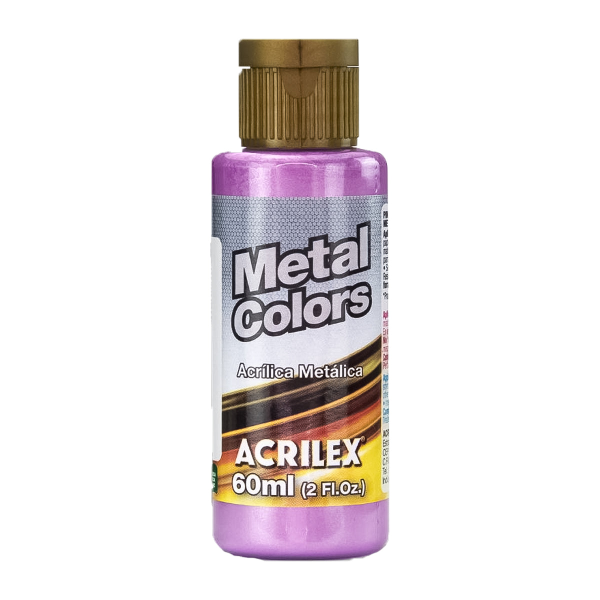 Tinta Acrilica Acrilex Metal Colors 60ml