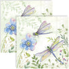 Guardanapo para Decoupage Ihr 33x33 Libelula e Flor C/ 20 Unidade