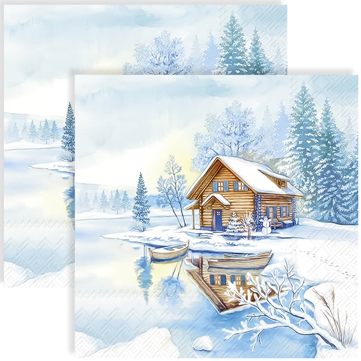 Guardanapo para Decoupage Ihr 33x33cm com 2 Unidades - a Casa do Lago