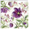 Guardanapo para Decoupage Ihr 33x33 Rosas Roxas C/ 20 Unidade