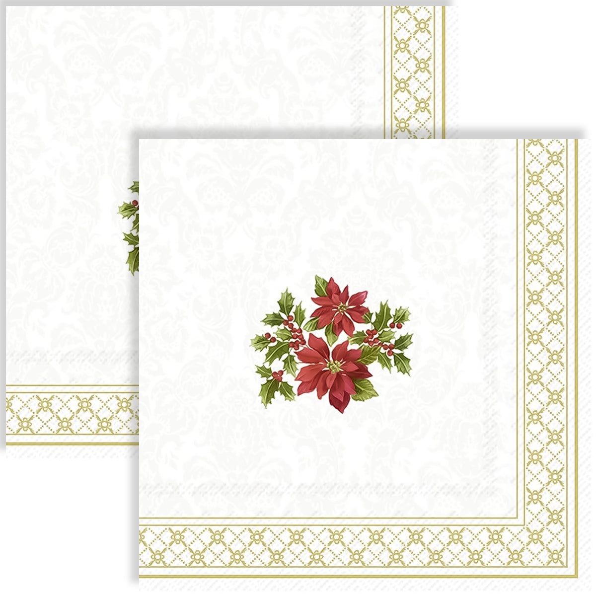 Guardanapo para Decoupage Ihr 33x33cm com 2 Unidades - Clássico de Natal