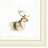 Guardanapo para Decoupage Ihr 33x33cm com 2 Unidades - Rena de Natal