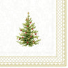 Guardanapo para Decoupage Ihr 33x33 Arvore de Natal Classica Ouro C/ 20 Unidade