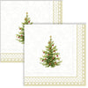 Guardanapo para Decoupage Ihr 33x33cm com 2 Unidades - Árvore de Natal