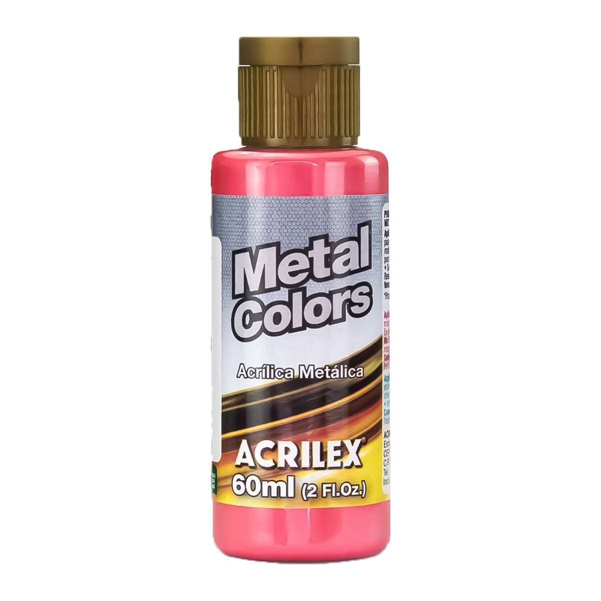 Tinta Acrilica Acrilex Metal Colors 60ml