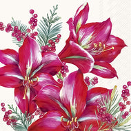 Guardanapo para Decoupage Ihr 33x33 Flores Rosas C/ 20 Unidade