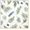 Guardanapo para Decoupage Ihr 33x33cm com 2 Unidades - Ramos e Pinhas