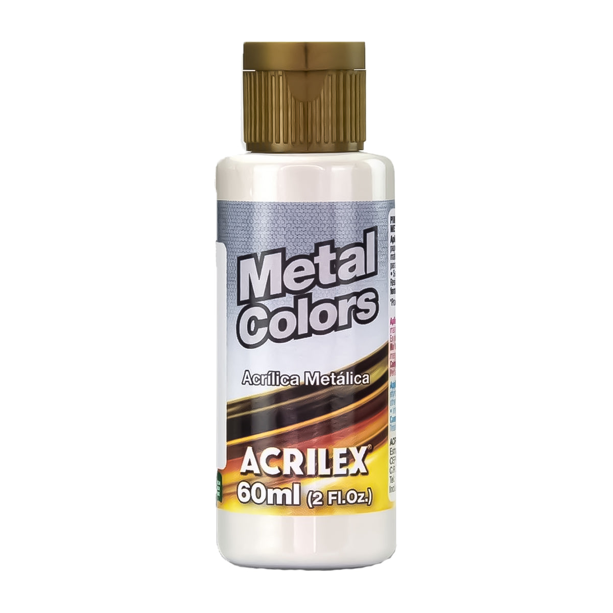 Tinta Acrilica Acrilex Metal Colors 60ml
