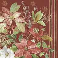 Guardanapo para Decoupage Ihr 33x33cm com 2 Unidades - Buquê de Rosas Vermelhas