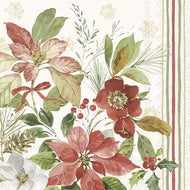 Guardanapo para Decoupage Ihr 33x33 Buquê Rosas Creme com 20 Unidades
